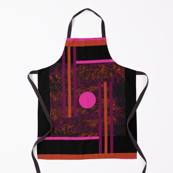 Item preview, Wall Art Rustic Red and Hot Pink Geometric designed and sold by Sharon Schwalbe.