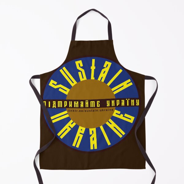 Item preview, Sustain Ukraine logo designed and sold by Tzsycho.