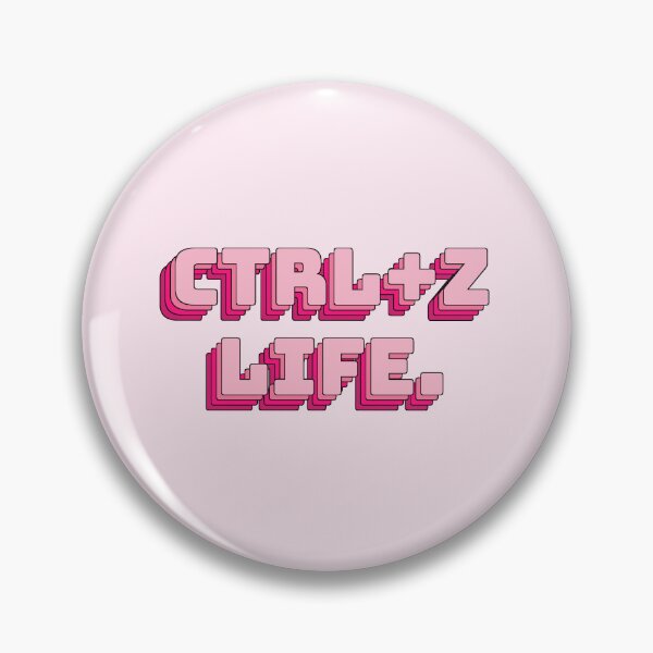 Item preview, Ctrl+Z Life. designed and sold by QuoteQuest.