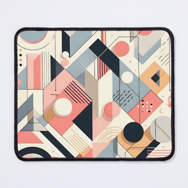 Item preview, Pastel Colorful Shapes Abstract Design designed and sold by Alessei.
