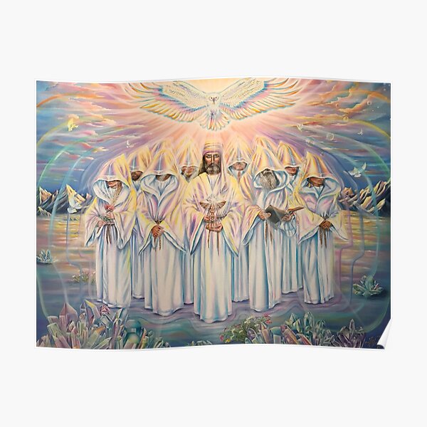  the great white brotherhood poster for sale by anastasiafrank redbubble