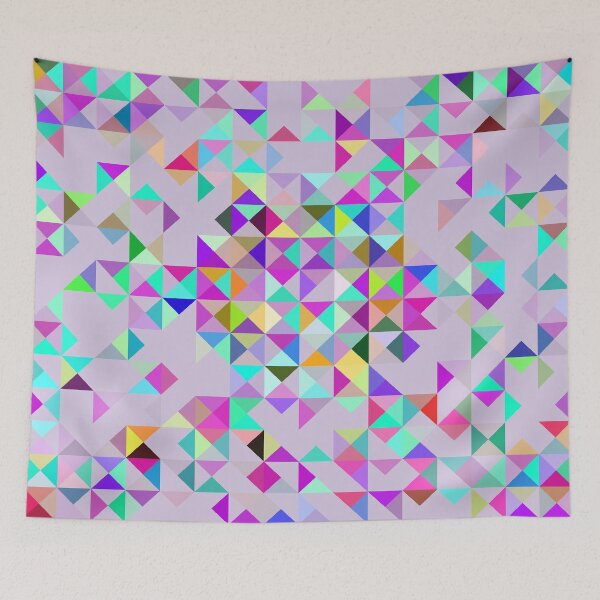 Item preview, Abstract Colorful Pixelated Fractal 3 designed and sold by SXW Designs.