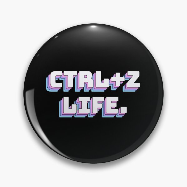 Item preview, Ctrl+Z Life. designed and sold by QuoteQuest.