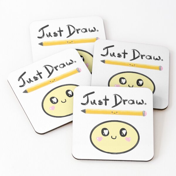 Item preview, Just Draw designed and sold by BubbleFluffCo.