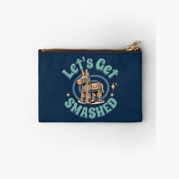 Item preview, Let's Get Smashed Pinata Sticker Blue designed and sold by MyPetMinotaur.