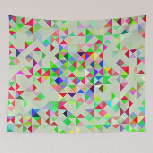 Item preview, Abstract Colorful Pixelated Fractal 4 designed and sold by SXW Designs.