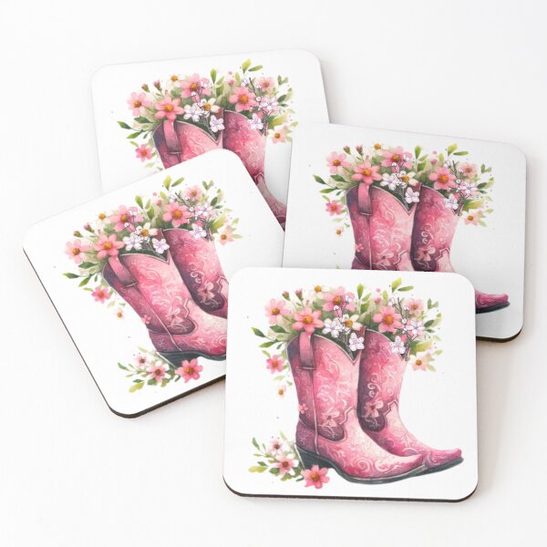 Item preview, Pink Cowgirl Bouquet Boots  designed and sold by RachelRebel.