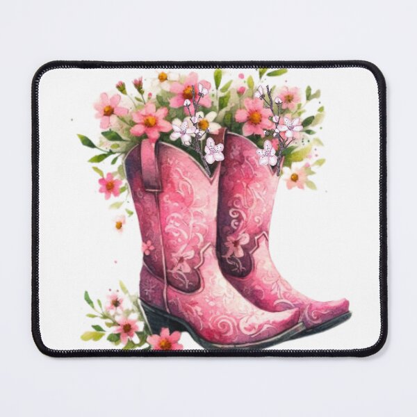 Item preview, Pink Cowgirl Bouquet Boots  designed and sold by RachelRebel.