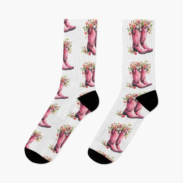 Item preview, Pink Cowgirl Bouquet Boots  designed and sold by RachelRebel.