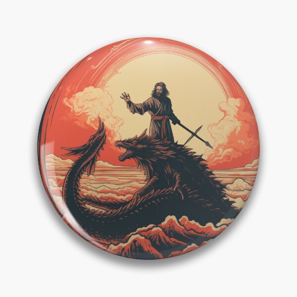 Item preview, Dragon Jesus Medieval Aesthetic HD designed and sold by scudpunk.