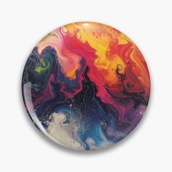 Item preview, Vibrant Waves - Captivating Colorful Abstract Art designed and sold by mldorton.