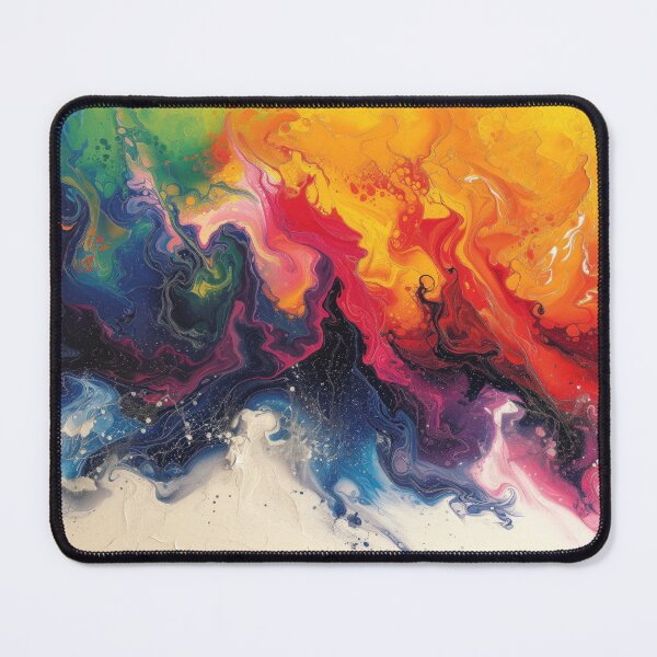 Item preview, Vibrant Waves - Captivating Colorful Abstract Art designed and sold by mldorton.