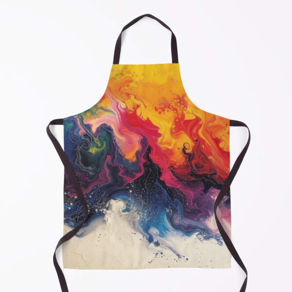 Item preview, Vibrant Waves - Captivating Colorful Abstract Art designed and sold by mldorton.