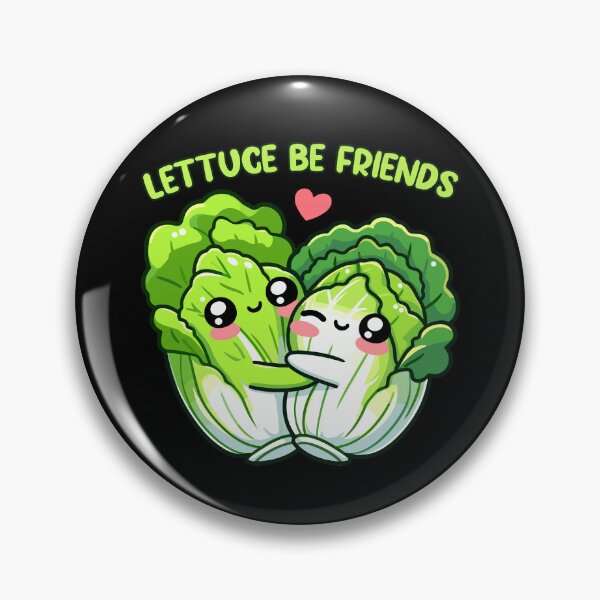 Item preview, Lettuce Be Friends | Vegan Food designed and sold by Mini Pandas.