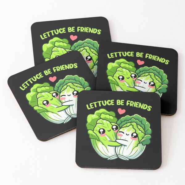 Item preview, Lettuce Be Friends | Vegan Food designed and sold by Mini Pandas.