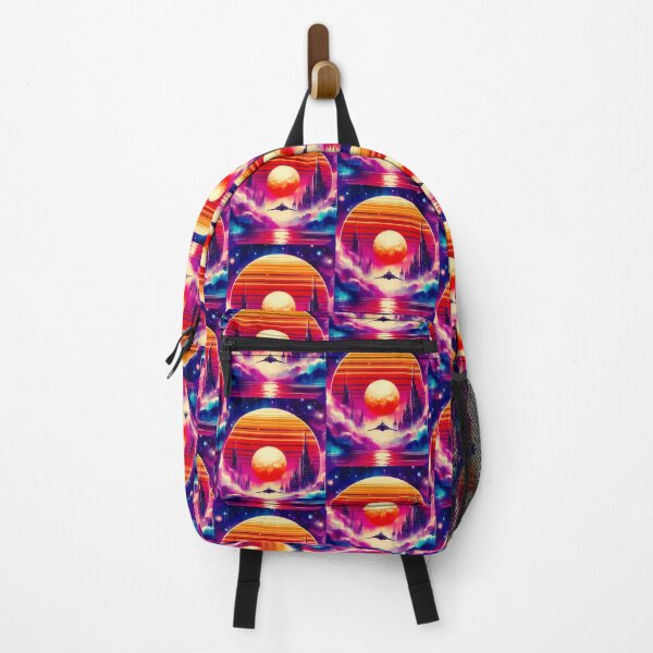 Item preview, Space Ship Leaving City in Far Off Galaxy designed and sold by SteadyRolla.