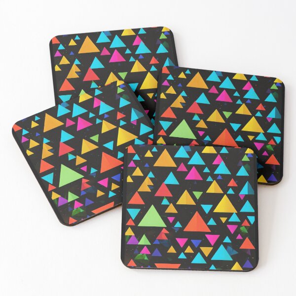 Item preview, Color triangle pattern designed and sold by UZRWRLD .