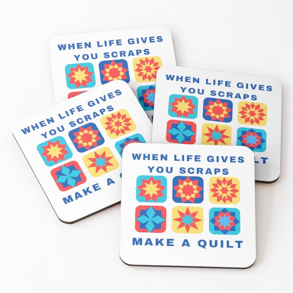 Item preview, When Life Gives You Scraps, Make a Quilt - Funny Quilter designed and sold by Wiss2Arts.