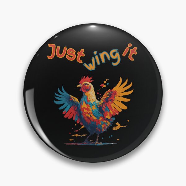 Item preview, Chicken Just Wing It designed and sold by LDisme.