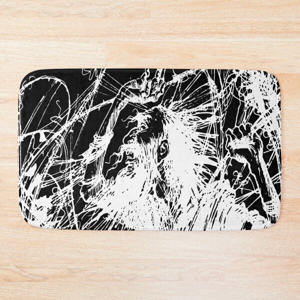 Item preview, white chaos linework art designed and sold by ArtelPrints.