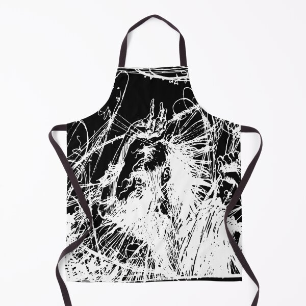 Item preview, white chaos linework art designed and sold by ArtelPrints.