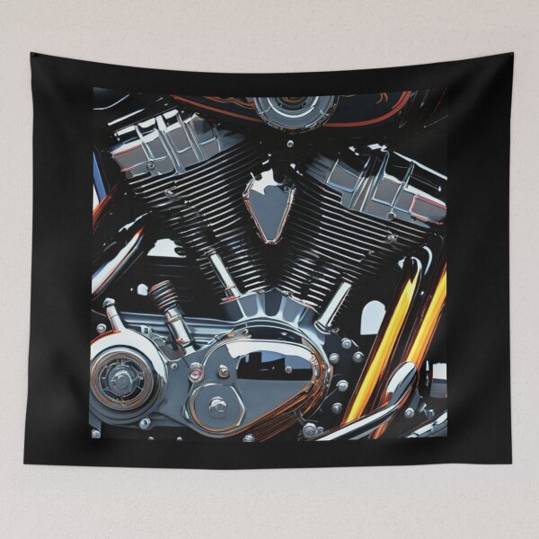 Item preview, The Big Twin - Motorcycle Engine designed and sold by shutterrudder.