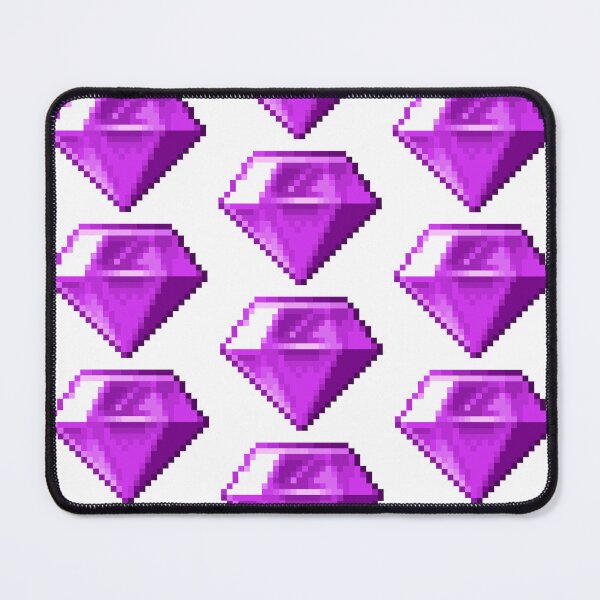 Item preview, Pixel Purple Gem designed and sold by DixieArtFinds.