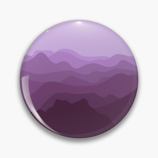 Item preview, Mountain Scape (purple) designed and sold by Here-We-Go.