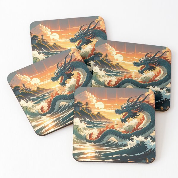 Item preview, Japanese Water Dragon designed and sold by gtcdesign.