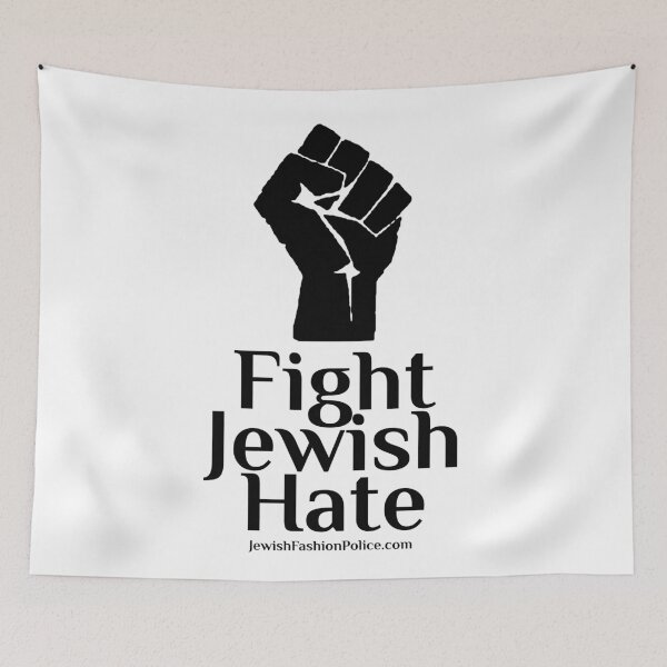 Item preview, Fight Jewish Hate designed and sold by Jewish Fashion  Police.
