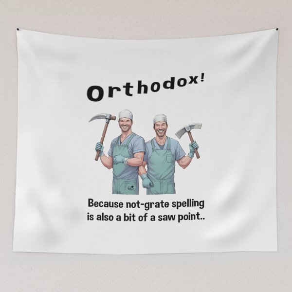 Item preview, Ortho docs just want to fix stuff ok? designed and sold by Gelastic.