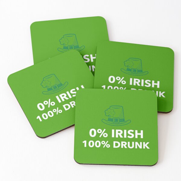 Item preview, 0% Irish St. Patricks Day designed and sold by Gubgubsdesigns.