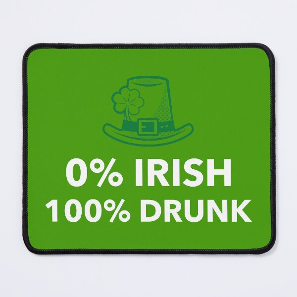 Item preview, 0% Irish St. Patricks Day designed and sold by Gubgubsdesigns.