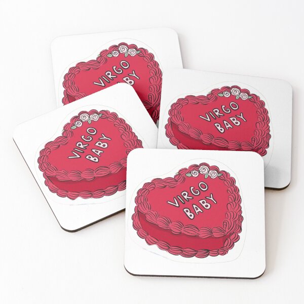 Item preview, Virgo Cake Stickers - Fancy Cake Stickers | Astrology Stickers | Waterproof designed and sold by LOUDREART.