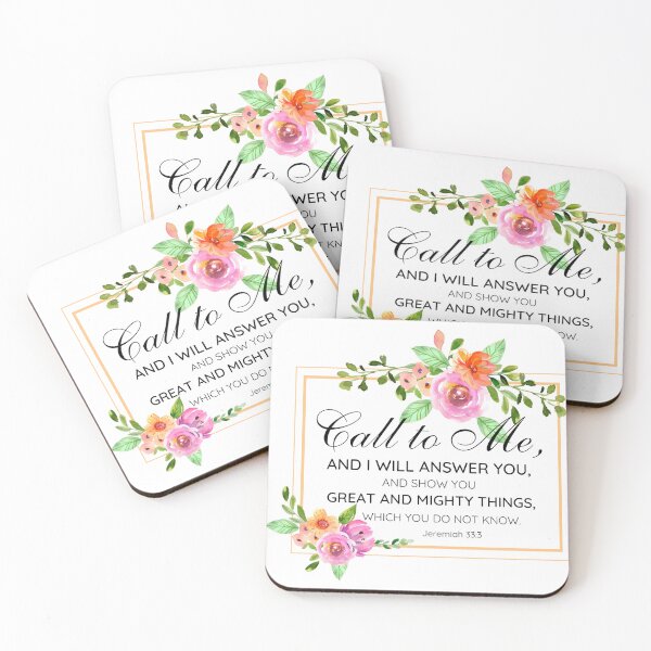 Item preview, Call unto me - Jeremiah 33:3 designed and sold by fribabywonder.
