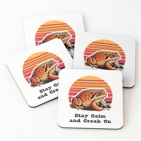 Item preview, Spadefoot Toad Stay Calm and  designed and sold by DinoKate.