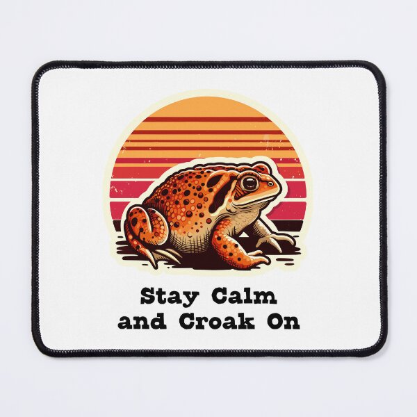 Item preview, Spadefoot Toad Stay Calm and  designed and sold by DinoKate.