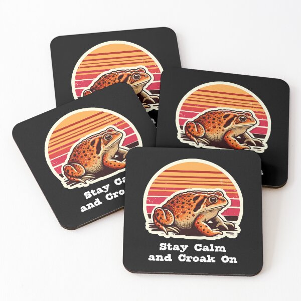 Item preview, Spadefoot Toad Stay Calm and  designed and sold by DinoKate.