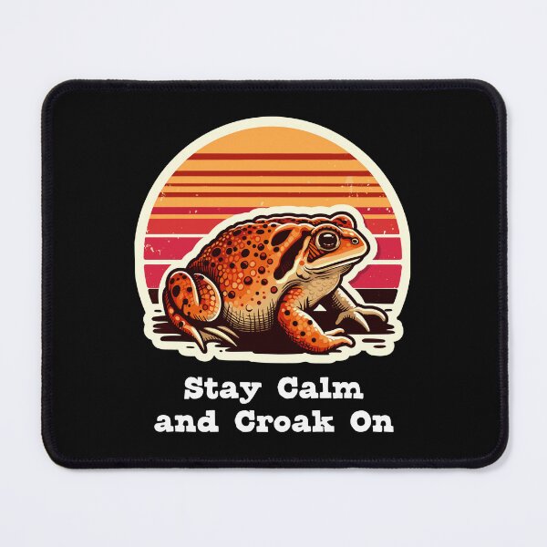 Item preview, Spadefoot Toad Stay Calm and  designed and sold by DinoKate.