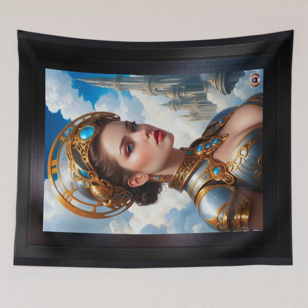 Item preview, Portrait Of Chiara Beautiful AI Concept Art by Xzendor7 designed and sold by Xzendor7 Digital Art Creations.