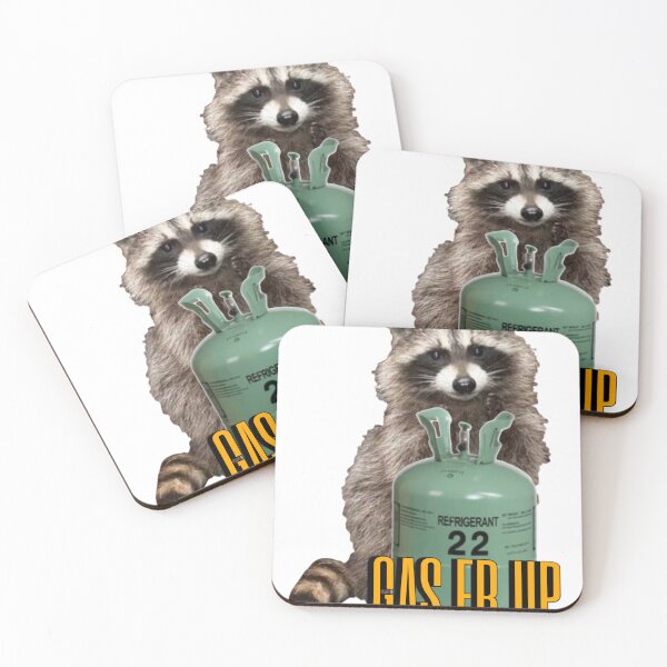 Item preview, Hvac Racoon Gas Er Up designed and sold by PunParty.