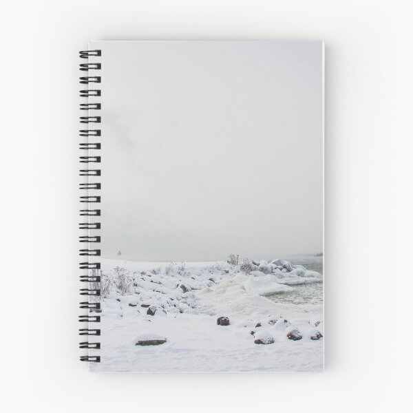 Item preview, Lighthouse in the Snow, Agate Bay, Two Harbors, Minnesota 1 designed and sold by Arielle S.