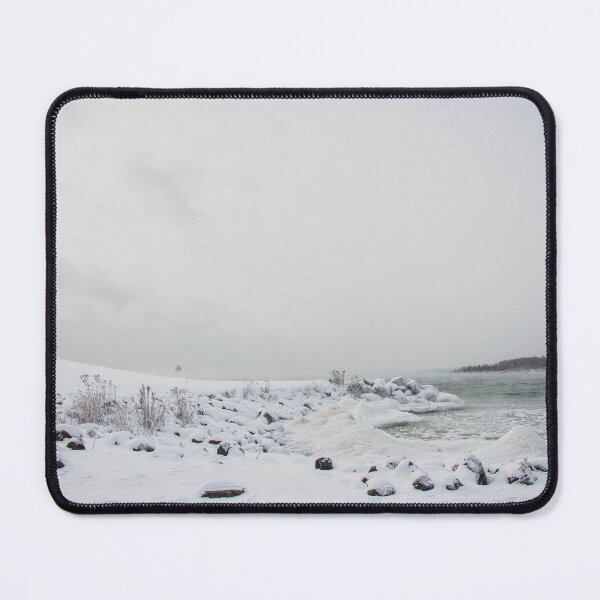 Item preview, Lighthouse in the Snow, Agate Bay, Two Harbors, Minnesota 1 designed and sold by Arielle S.