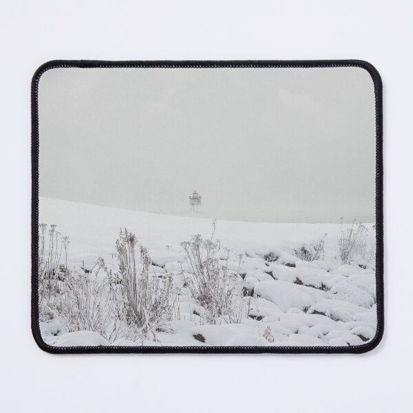 Item preview, Lighthouse in the Snow, Agate Bay, Two Harbors, Minnesota 2 designed and sold by Arielle S.