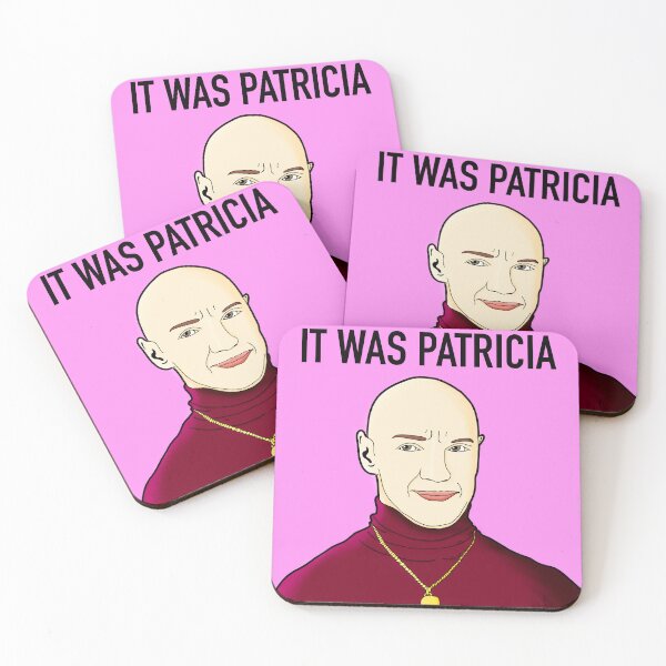 Item preview, Split Patricia Meme Card designed and sold by MemeCards.