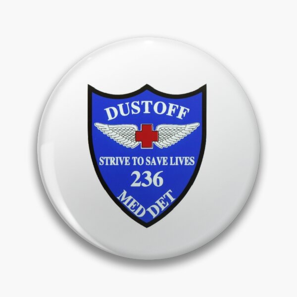 Item preview, US Army 236th Medical Detachment DaNang DUSTOFF - Charger DUSTOFF "Strive to Save Lives" designed and sold by MilitaryPlus.