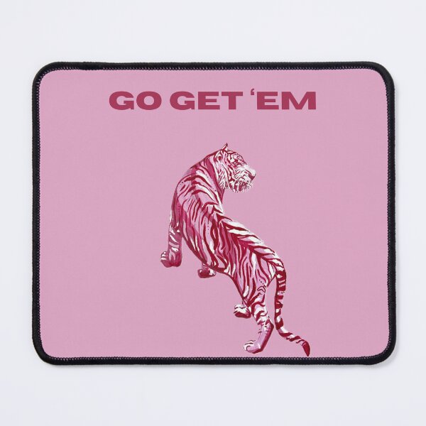 Item preview, Go get 'em pink tiger art designed and sold by artparangie.