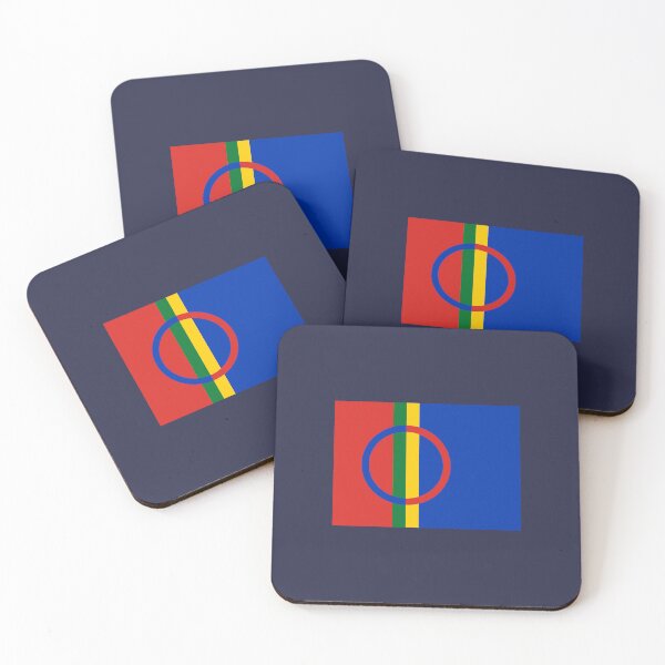 Item preview, Sami People Flag designed and sold by FutureTraveller.