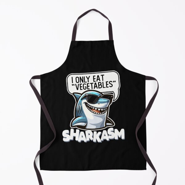 Item preview, Funny Sarcastic Shark Pun Sharkasm designed and sold by DetourShirts.