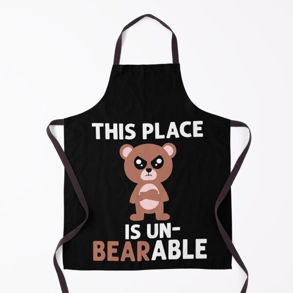 Item preview, This Place Is Unbearable Bear Pun Coffee Mug designed and sold by eternallygifted.